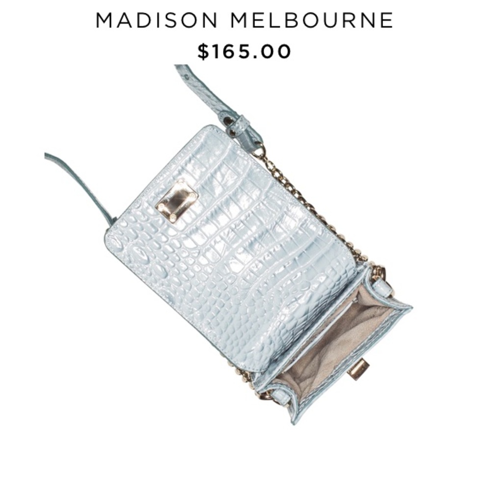 Brahmin Madison Sky Melbourne Crossbody - Picture 7 of 8